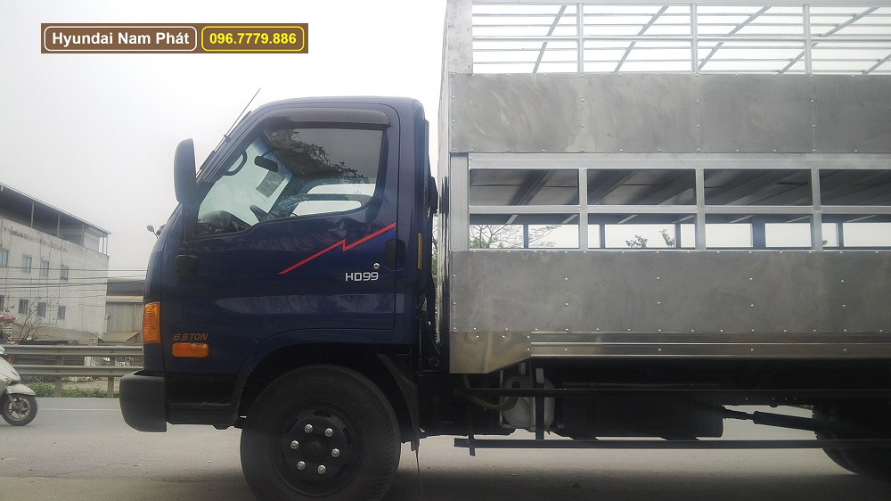 Xe chở gia súc, chở heo Hyundai HD99 5 tấn